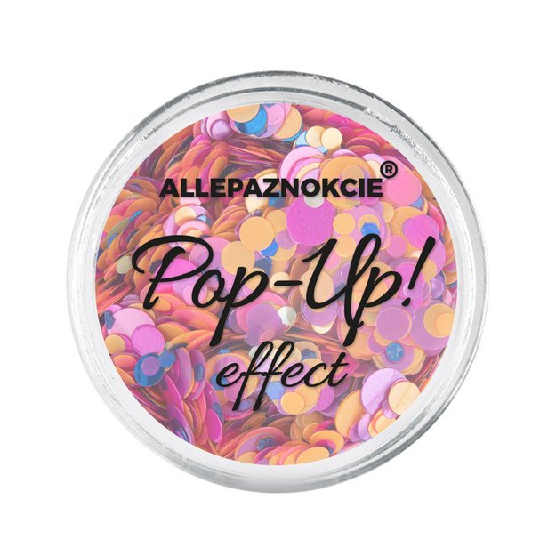 Pop-Up Effect Nr. 4 küünedisaini foolium