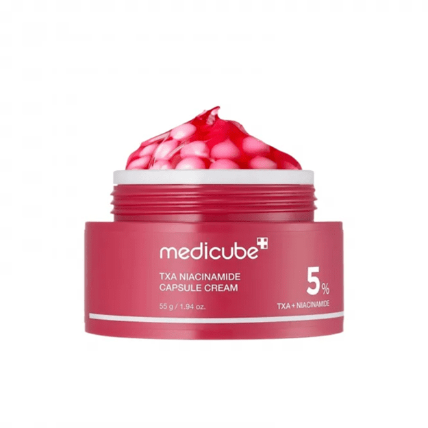 Medicube TXA Niacinamide Capsule Cream helendav näokreem, 55 g
