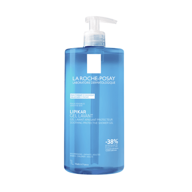 La Roche-Posay Lipikar puhastusgeel tundlikule nahale, 1000 ml