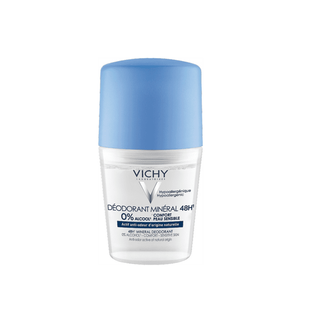 Vichy Mineral 48H rulldeodorant tundlikule nahale, 50 ml