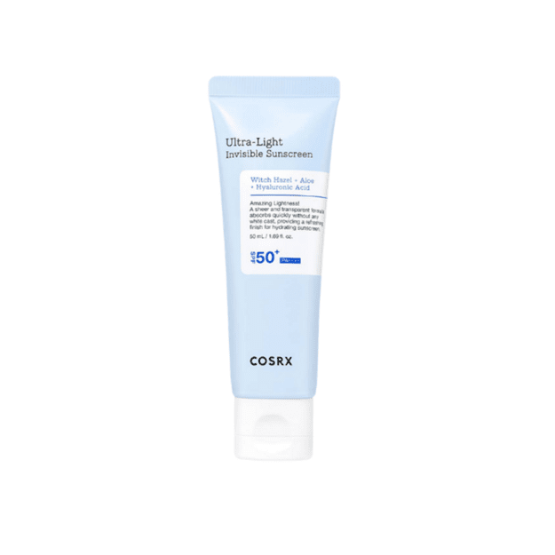COSRX Ultra Light Invisible Sunscreen SPF50+ PA++++ ülikerge nähtamatu näokreem päikesekaitseks, 50 ml