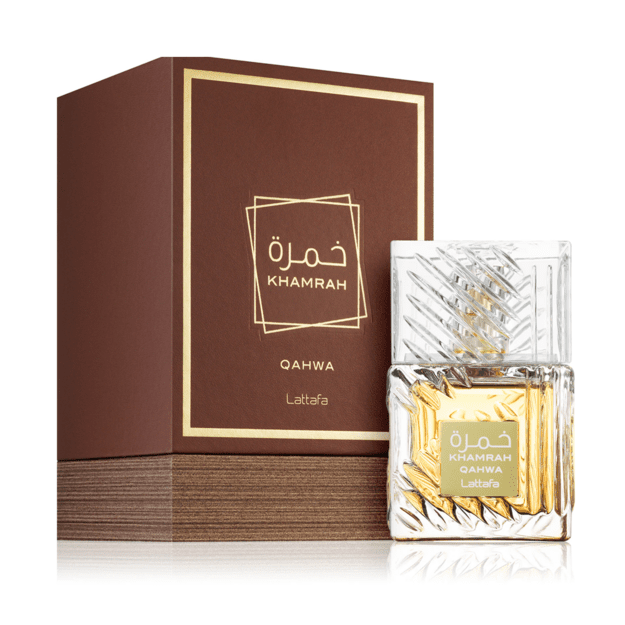 Lattafa Khamrah Qahwa Eau de Parfum unisex parfüüm, 100 ml