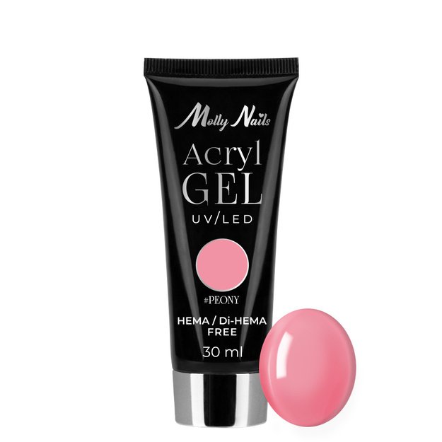 MollyNails Peony polygel, 30 ml