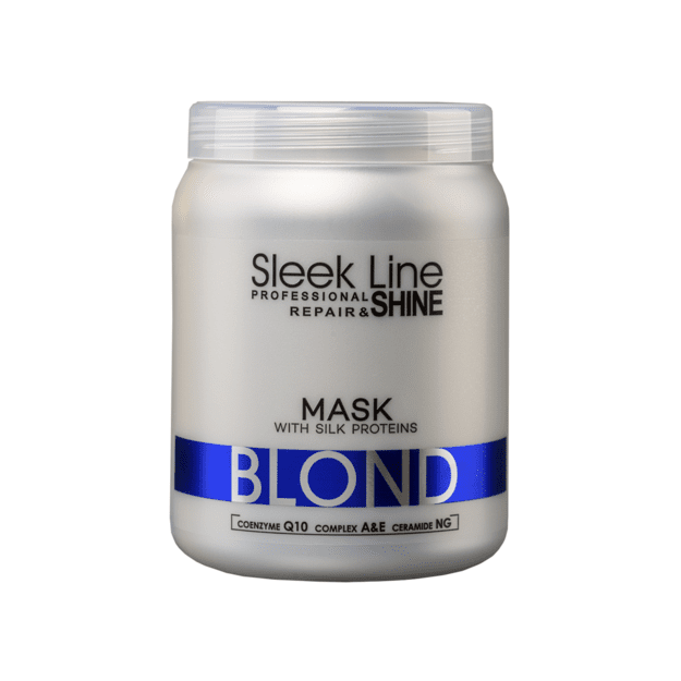Stapiz Sleek Line Blond juuksemask heledatele juustele, 1000 ml