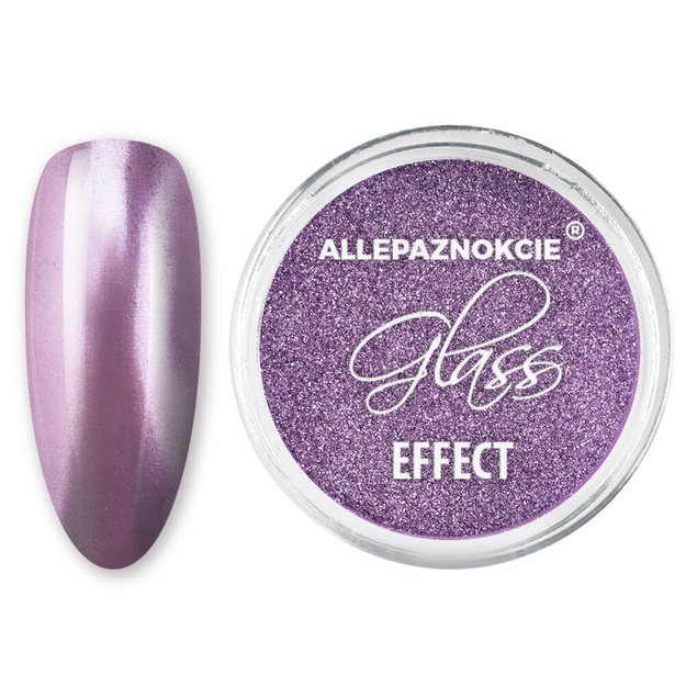 Glass Effect Nr. 6 klaasiefektiga küünepuuder küünte kaunistamiseks