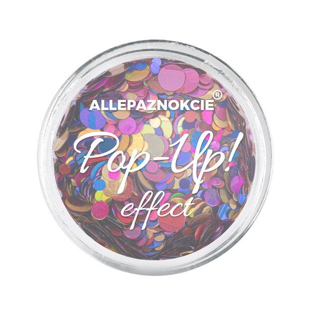 Pop-Up Effect Nr. 5 küünedisaini foolium