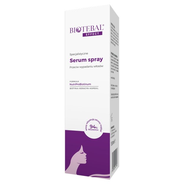 Biotebal Effect juuste väljalangemise vastane seerum-sprei, 130 ml
