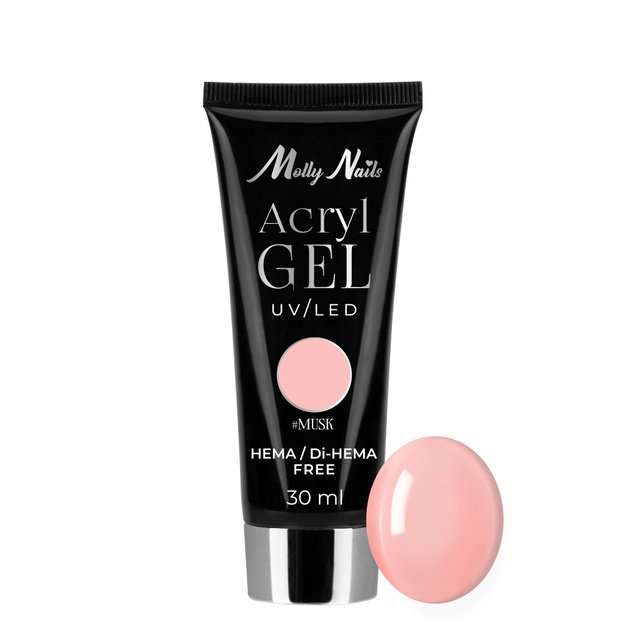 MollyNails Musk polygel, 30 ml