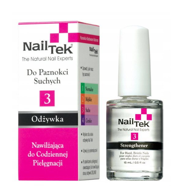 Nail Tek Strengthener III küünetugevdaja kuivadele ja murduvatele küüntele, 15 ml