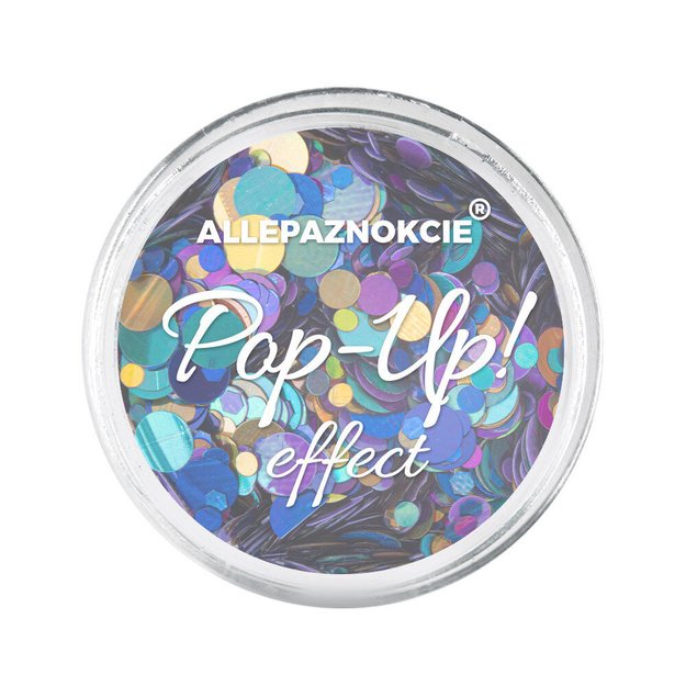Pop-Up Effect Nr. 9 küünedisaini foolium