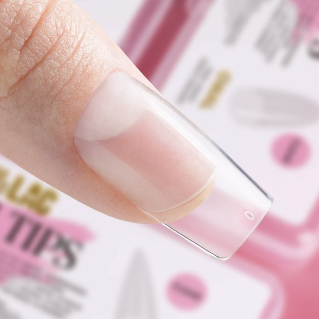 AlleLac Flexi Tips ruudukujulised küünepikendustipsid, 240 tk