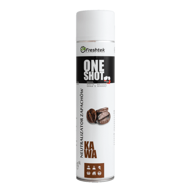 Freshtek ONE SHOT Kava õhuvärskendaja ja lõhnaneutraliseerija, 600 ml