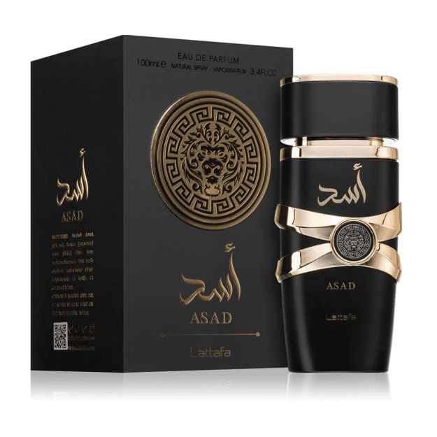 Lattafa Asad Eau de Parfum meeste parfüüm, 100 ml
