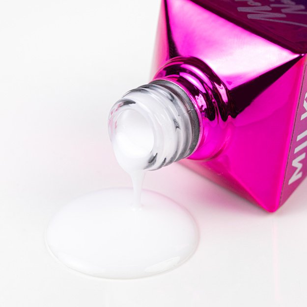 Top Milky MollyNails – piimjas no wipe küünetops Cream White, HEMA/Di-HEMA Free, 10 g