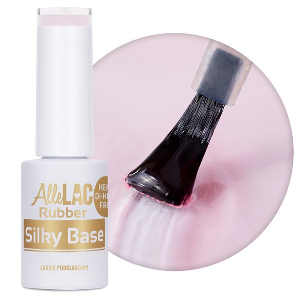 AlleLac Rubber Silky Base Ballerine Nr. 1 geellaki aluskiht, 5 g
