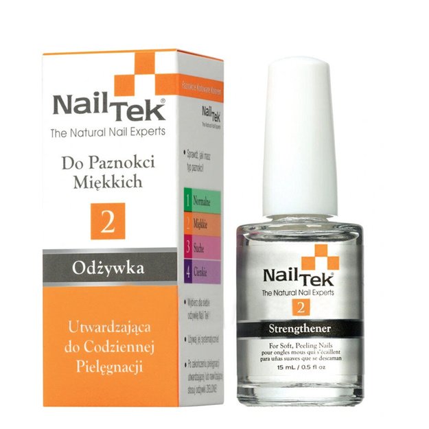 Nail-Tek II küünetugevdaja õhukeste ja pehmete küünte tugevdamiseks, 15 ml