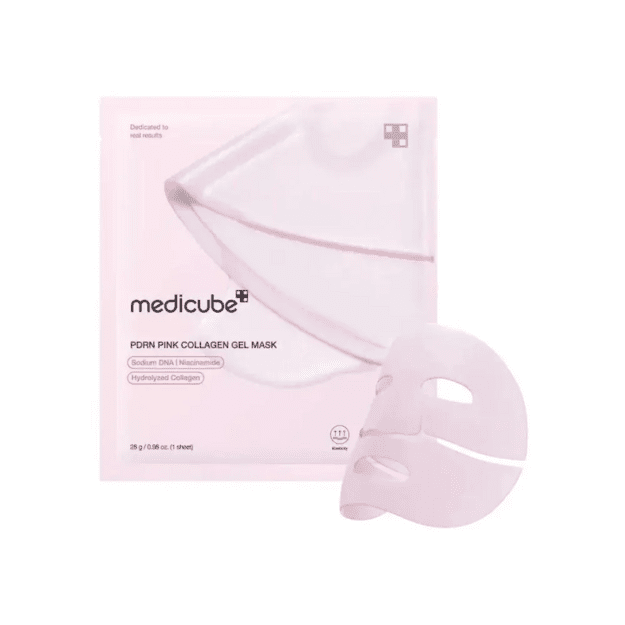 Medicube PDRN Pink Collagen pinguldav hüdrogeel-näomask, 1 tk