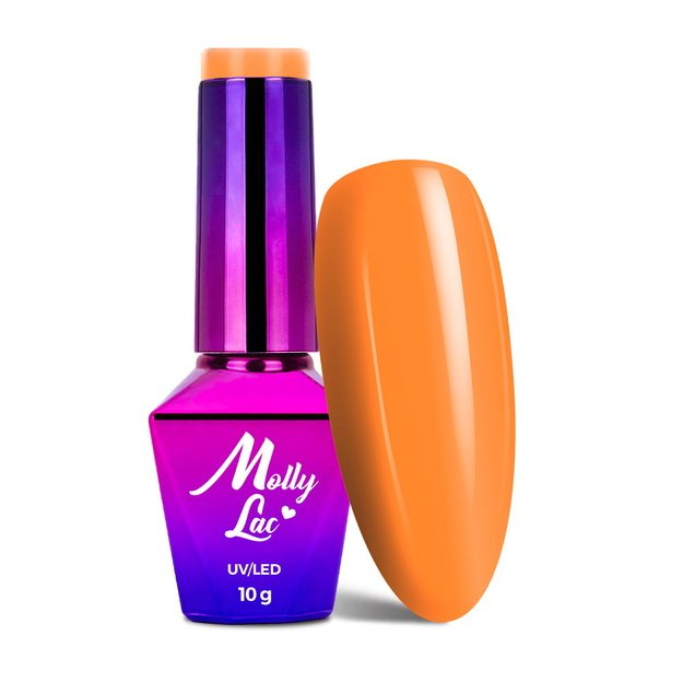 MollyLac AntiDepressant nr 491 Tangerie püsiv geellakk, 10 g