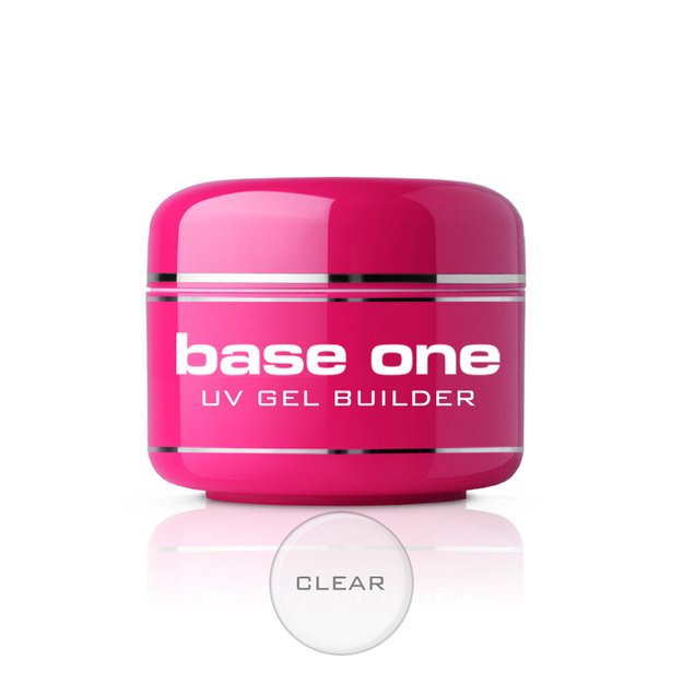Silcare Base One Clear ehitusgeel küüntele, 15 g