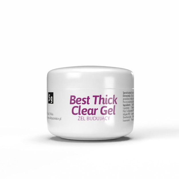 NTN Best Thick Clear ehitusgeel küüntele, 5 g