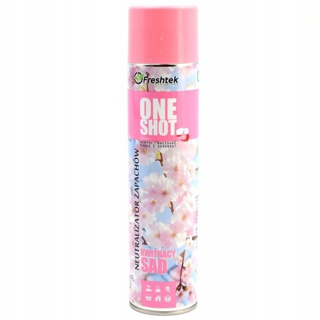 Freshtek ONE SHOT Õitsev aed lõhna neutraliseerija, 600 ml