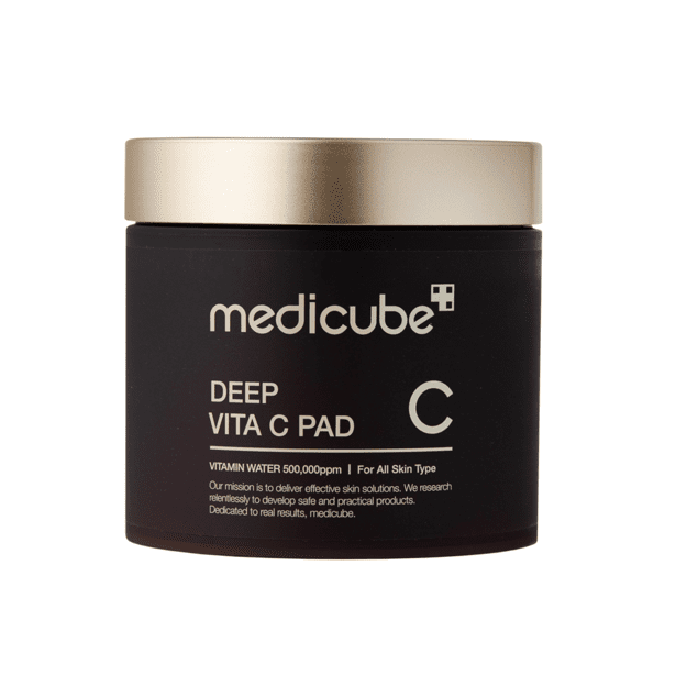 Medicube Deep Vita C Pad helendavad näopadjakesed C-vitamiiniga, 70 tk