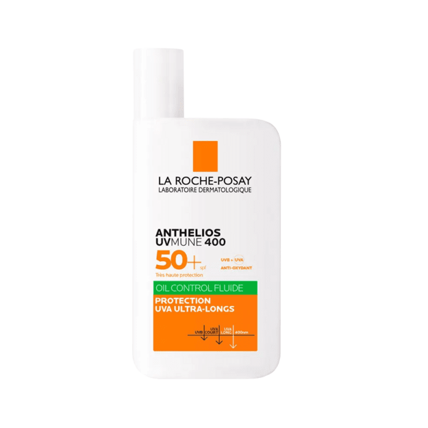 La Roche-Posay Anthelios UVMune 400 Oil Control SPF50+ päikesekaitsekreem rasusele ja kombineeritud nahale, 50 ml