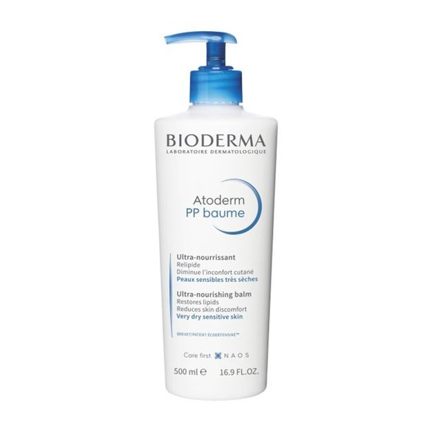 Bioderma Atoderm PP Baume eriti toitev kehapiim väga kuivale ja atoopilisele nahale, 500 ml