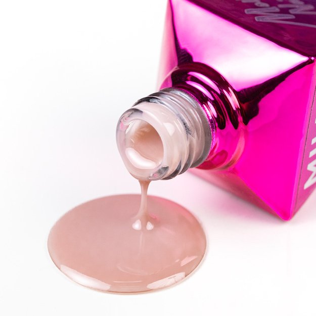 Top Milky MollyNails – piimjas no wipe küünetops Milky Nude, HEMA/Di-HEMA Free, 10 g