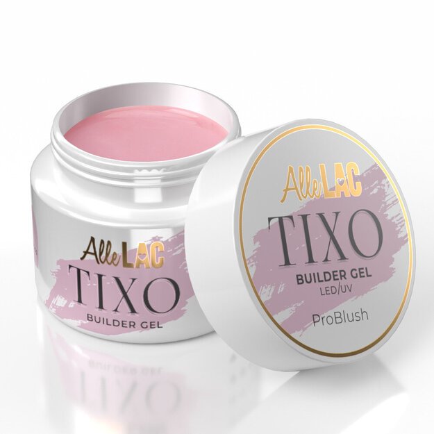 AlleLac Tixo ProBlush Tixo Builder Gel ehitusgeel küüntele, 45 g