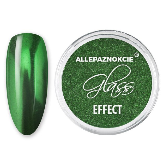 Glass Effect Nr. 9 klaasiefektiga küünepuuder küünte kaunistamiseks
