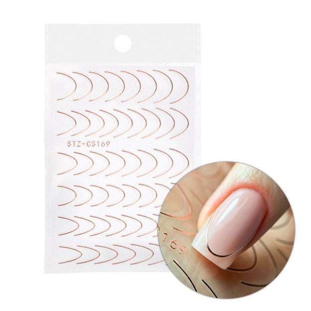 Maniküüri kleebised STZ-CS 169 rose gold