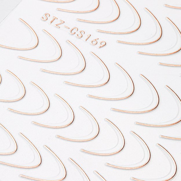 Maniküüri kleebised STZ-CS 169 rose gold