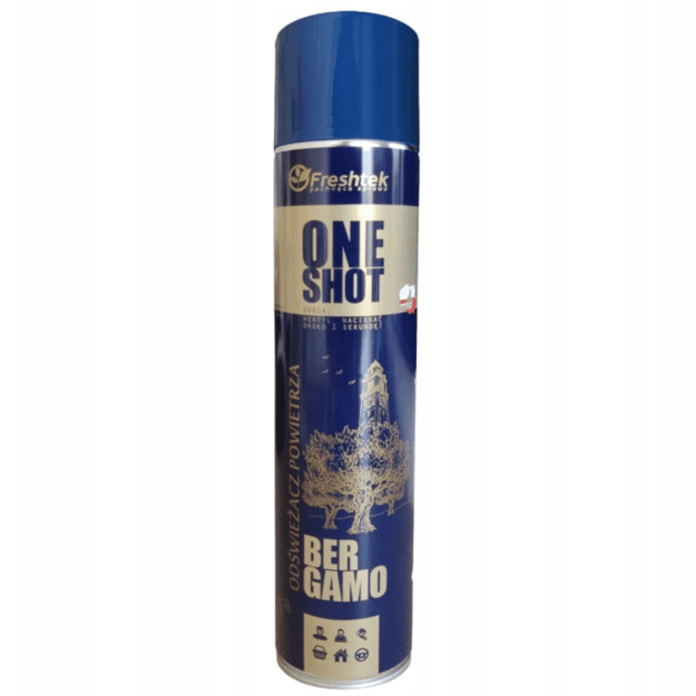 Freshtek ONE SHOT Bergamo õhuvärskendaja ja lõhnaneutraliseerija, 600 ml